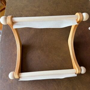 Wooden Needlework Lap Stitch Doodler Frame Adjustable 3 sizes New